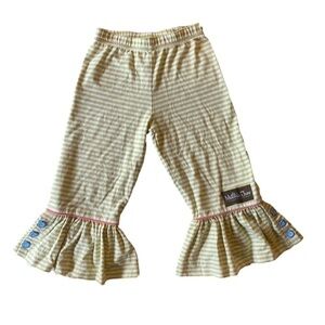 Matilda Jane Library Book Big Ruffles cropped bottoms Size 4